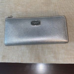 Grey Michael Kors wallet large
